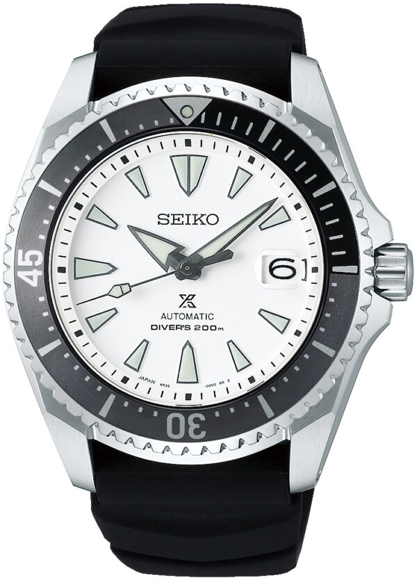 Seiko Herrklocka SPB191J1 Prospex Vit/Gummi Ø43.5 mm