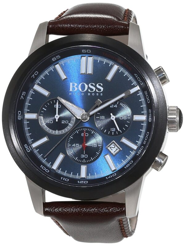 Hugo Boss Racing Herrklocka 1513187 Blå/Läder Ø44 mm