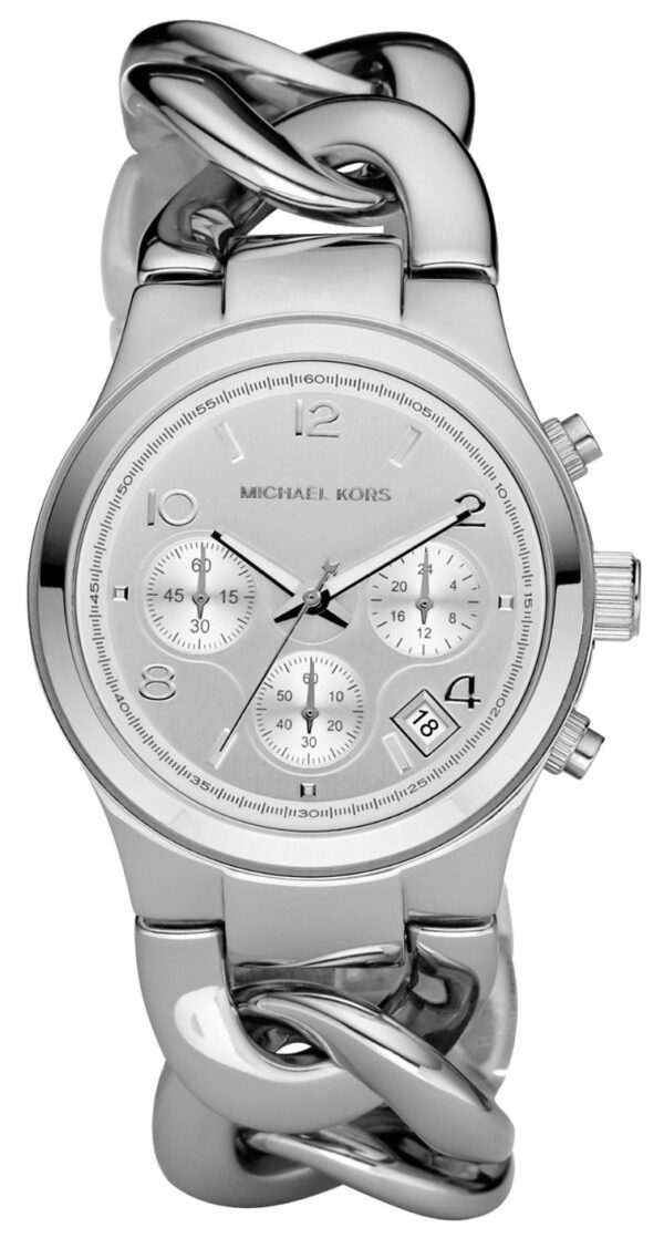 Michael Kors Runway Damklocka MK3149 Silverfärgad/Stål Ø38 mm